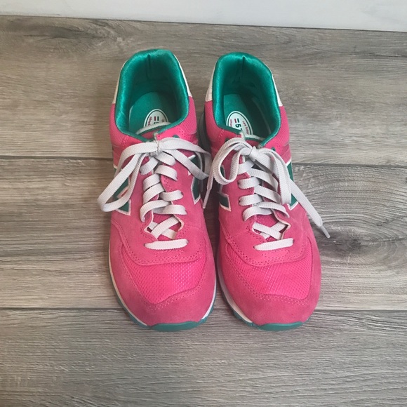 New Balance sneakers pink and green - Picture 2 of 6